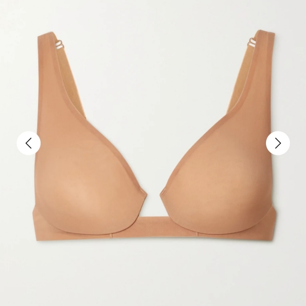 BNWT - NAKED UNDERWIRE PLUNGE BRA | HONEY